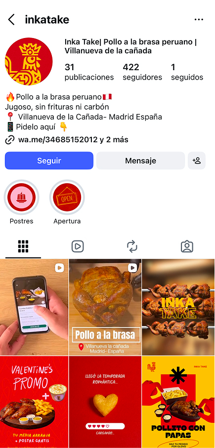 Inka Take — pollo a la brasa peruano